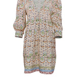 Camie Dress -Pastel Botanicals