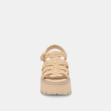 Latice Sandals -Natural