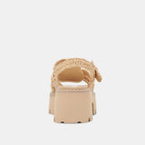 Latice Sandals -Natural