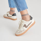 Notice Sneaker -White Grey Leather