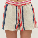 Outopia Shorts -Navy / Red