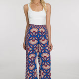 Sutton Pant -Sapphire Feather