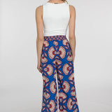 Sutton Pant -Sapphire Feather