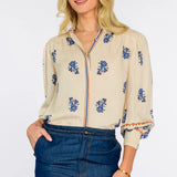 Emily Top in Handkerchief Ivory