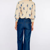 Emily Top in Handkerchief Ivory