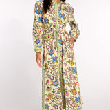 Lucia Dress -Spring Flower Ivory