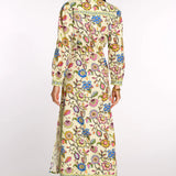 Lucia Dress -Spring Flower Ivory