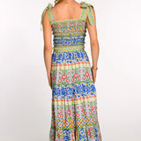 Mae Skirt -Spring Mixed Stripe