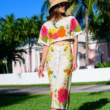 Paloma Top -Wildflower Ivory