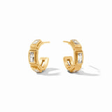 Baguette Hoop Earring