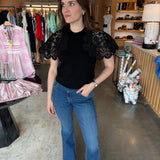 Sofia Embroidery Combo Sweater