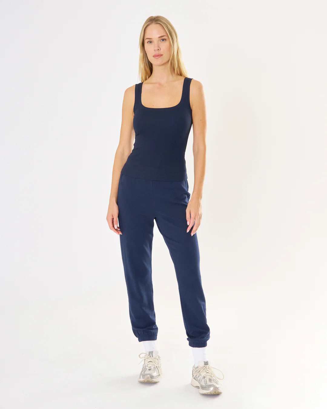 Franklin Square Neck Tank Top
