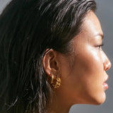 Braxton Chain Hoop Earring