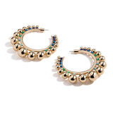 Small Graduated Ball Hoop - Gold