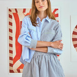 Hudson Shirt -Croquet Stripe