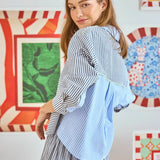 Hudson Shirt -Croquet Stripe