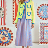 Louise Dress -Beach Stripe