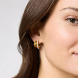 Hydra Triple Hoop Earring