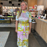 Langley Dress -Ethereal Garden