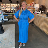 Charlotte Dress -French Blue