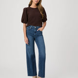 Anessa Raw Hem Jeans -Blue Denim