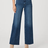 Anessa Raw Hem Jeans -Blue Denim