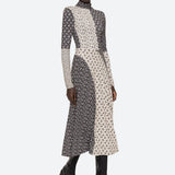Panna Printed Skirt -Black/White