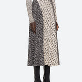 Panna Printed Skirt -Black/White