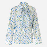 Petit Floral Top -Light Blue