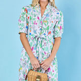 Birdie Dress -Multi Wildflower