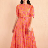 Saylor Dress Nectarine