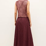 Sasha Skirt-Merlot