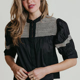 Sutton Blouse in Black