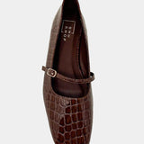 Adele in Brown Croc