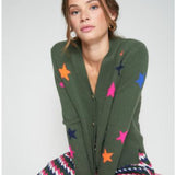 Neon Star Cardigan