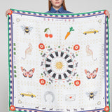 Equestrian Silk Scarf