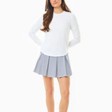 Racquet Skort in Navy/White Stripe