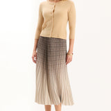 Cara Pleated Skirt