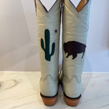 The Laramie Boot -Sand Buffalo/Cacti