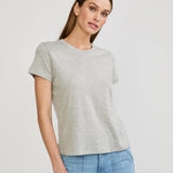 Charlotte Crew Neck -White