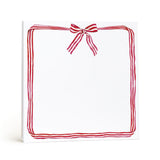 Red Ribbon Chunky Notepad