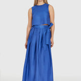 Asha Skirt in Cobalt