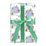 Busy Elves Wrapping Paper