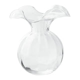Vietri Medium Clear Fluted Vase