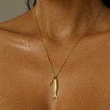 Clifton Double Fish Necklace