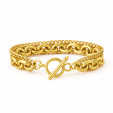 Nila Double Chain Bracelet