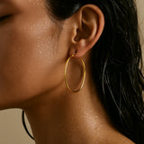 Laurette Hoop Earring -Large