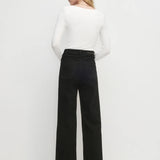 Mischa Super High Rise Wide Leg Ankle Jean