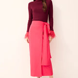 Georgina Skirt in Cerise