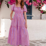 Katie Dress in Stripe